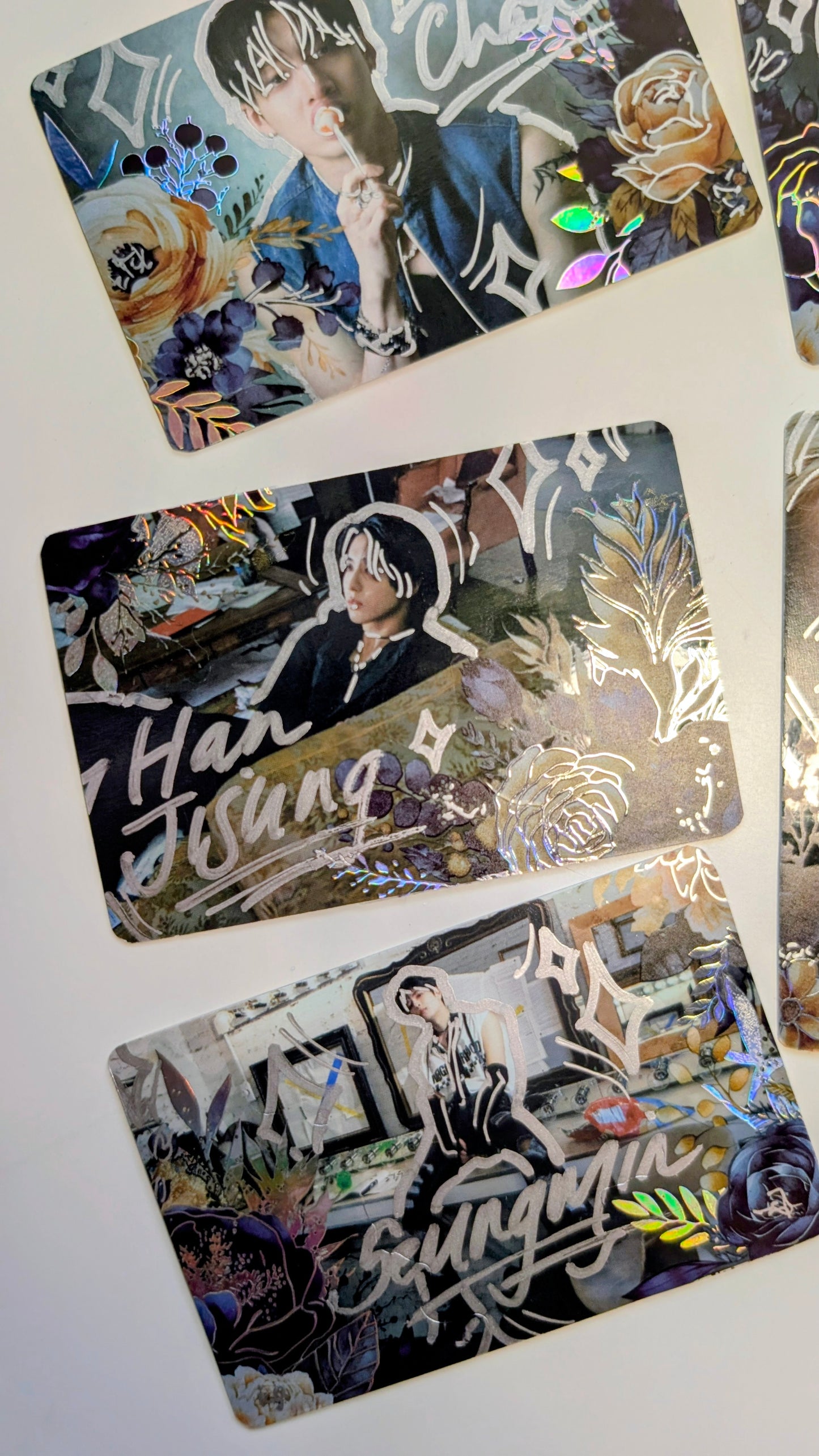 🥠ATE Stray Kids Doodled Photo Card Set of 9